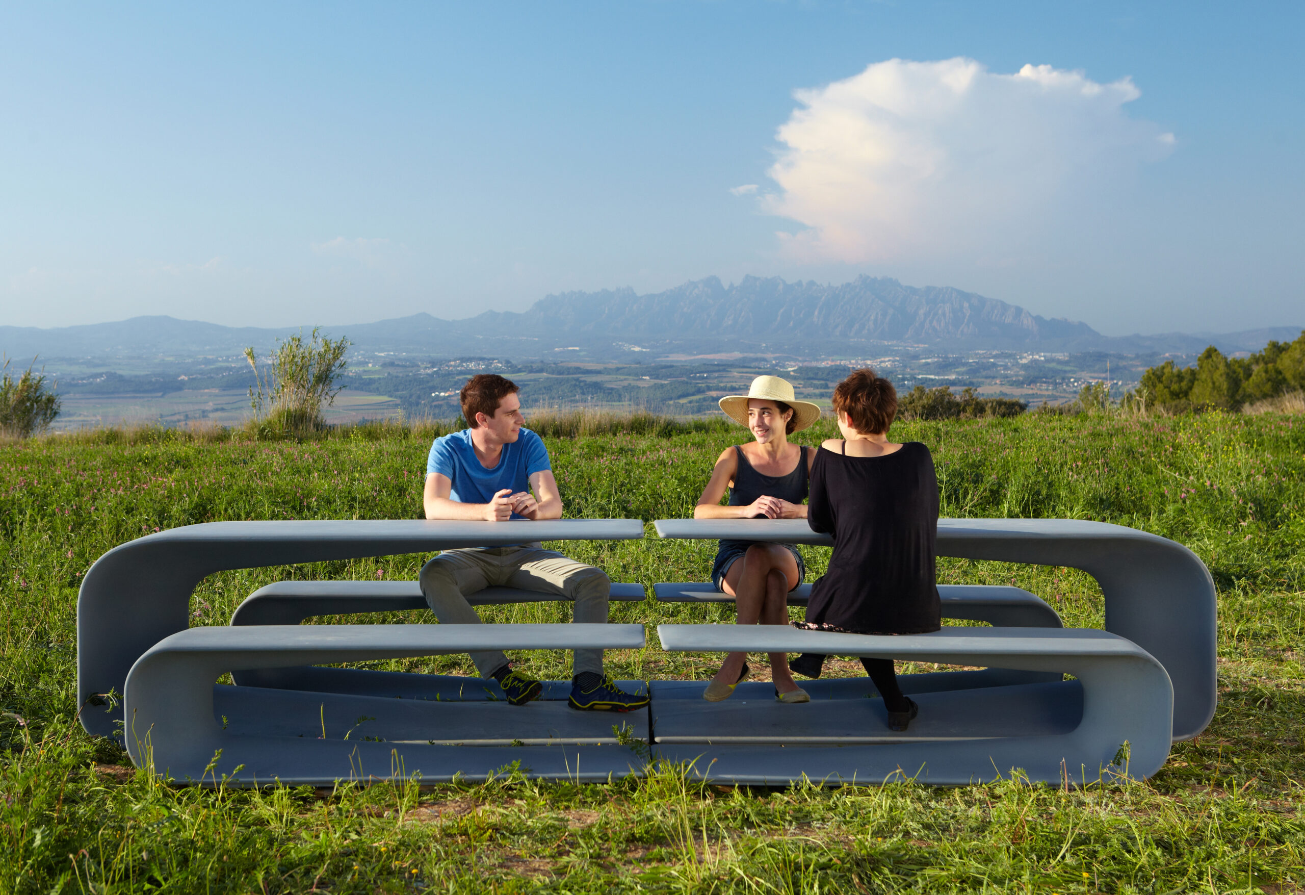 GrassHopper bench - Urban furniture